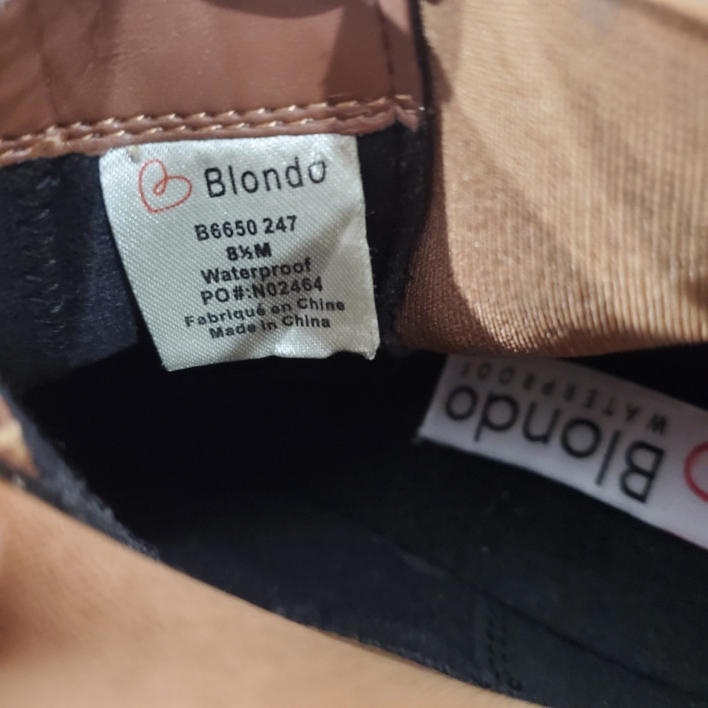NEW Blondo Emilia Brown Leather Boot - Picture 8 of 10